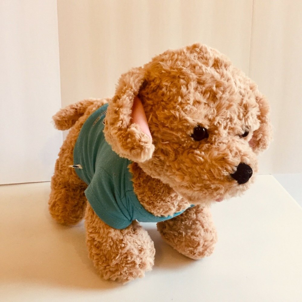 BAB Brown Terrier Puppy Dog Plush Pet stuffed Toy Animal